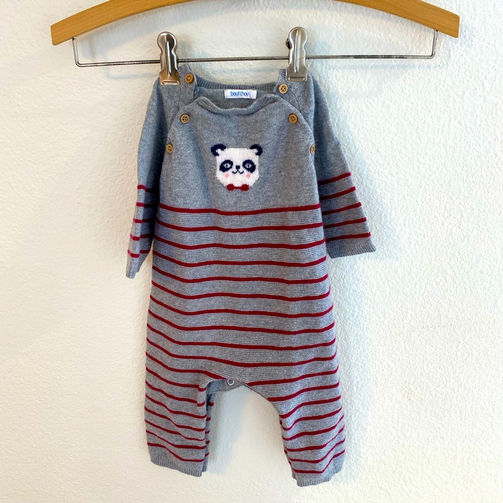 Bout de Chou French Striped Romper